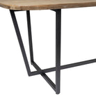 Dining Table Alpinia Nt+Black 200X100H75 Iron+Fir — The Hampton Home Shop