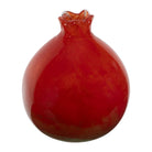 Decorative Pomegran Grenadier Red+Green 10X10X11C — The Hampton Home Shop