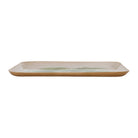 Square Tray Palmier Green 27X27Cm Iron — The Hampton Home Shop