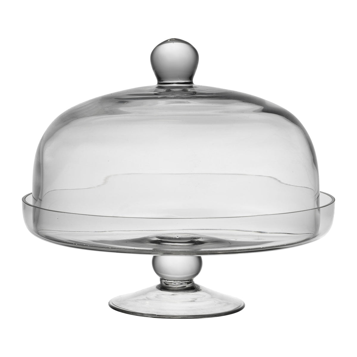 Stemmed Cake Dish With Lid Alphe D30Xh25Cm Glass — The Hampton Home Shop