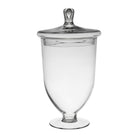 Stemmed Bowl With Lid Eloise D20.5Xh38Cm Glass — The Hampton Home Shop