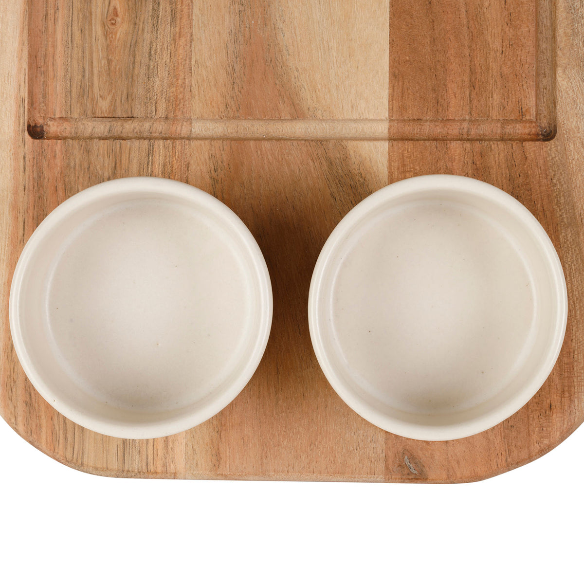Cutting Board+2 Cereal Bowl Dalbert Nt+White 50X25 — The Hampton Home Shop