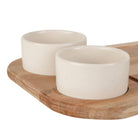 Cutting Board+2 Cereal Bowl Dalbert Nt+White 50X25 — The Hampton Home Shop