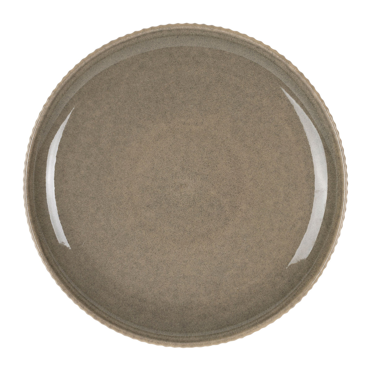 Dinner Plate Carla Grey D26Cm Stoneware — The Hampton Home Shop