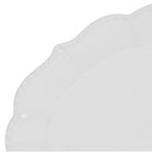 Oval Dish Eleonore White 47X35Cm Earthenware — The Hampton Home Shop