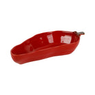 Dish Piment Red 30X13X5Cm Stoneware — The Hampton Home Shop