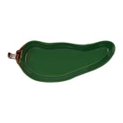 Dish Piment Green 43X16X5Cm Stoneware — The Hampton Home Shop