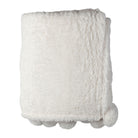 Plaid Songes White 170X130Cm Polyester — The Hampton Home Shop