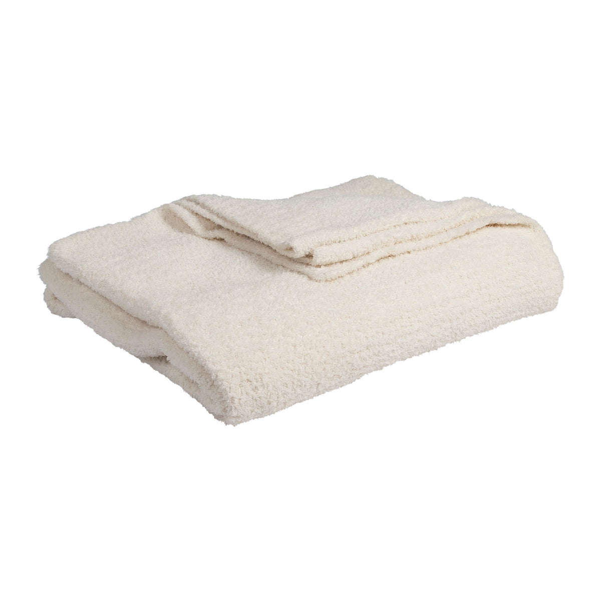Plaid Alysse Off-White 170X130Cm Polyester — The Hampton Home Shop