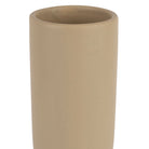 Vase Organic Beige D10.5Xh26Cm Stoneware — The Hampton Home Shop