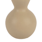 Vase Organic Beige D10.5Xh26Cm Stoneware — The Hampton Home Shop