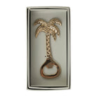 Bottle Opener Palm Tree Box Sunny Gold 5X12 Brass — The Hampton Home Shop
