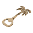 Bottle Opener Palm Tree Box Sunny Gold 5X12 Brass — The Hampton Home Shop