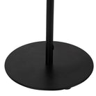 Lamp Ardeco Matt Black 20X15Xh36Cm-G9 Iron+Glass — The Hampton Home Shop