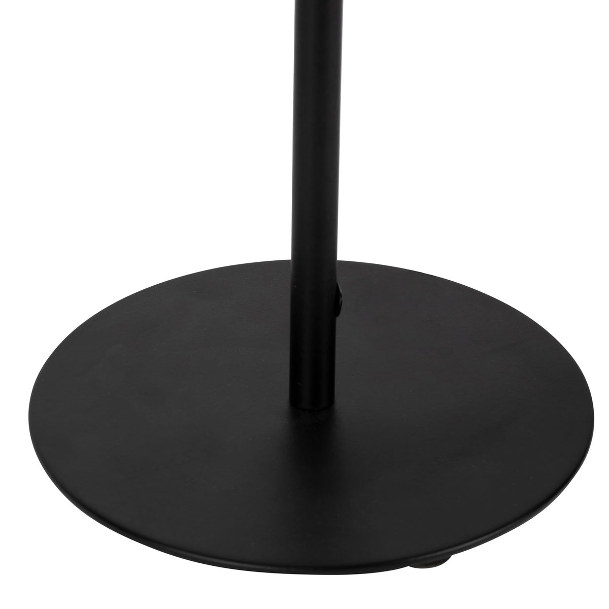 Lamp Ardeco Matt Black 20X15Xh36Cm-G9 Iron+Glass — The Hampton Home Shop