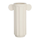 Vase Greeka White 23X13Xh35Cm Stoneware — The Hampton Home Shop