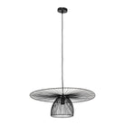 Ceiling Lamp Ferline Black D60X18.5Cm Iron — The Hampton Home Shop