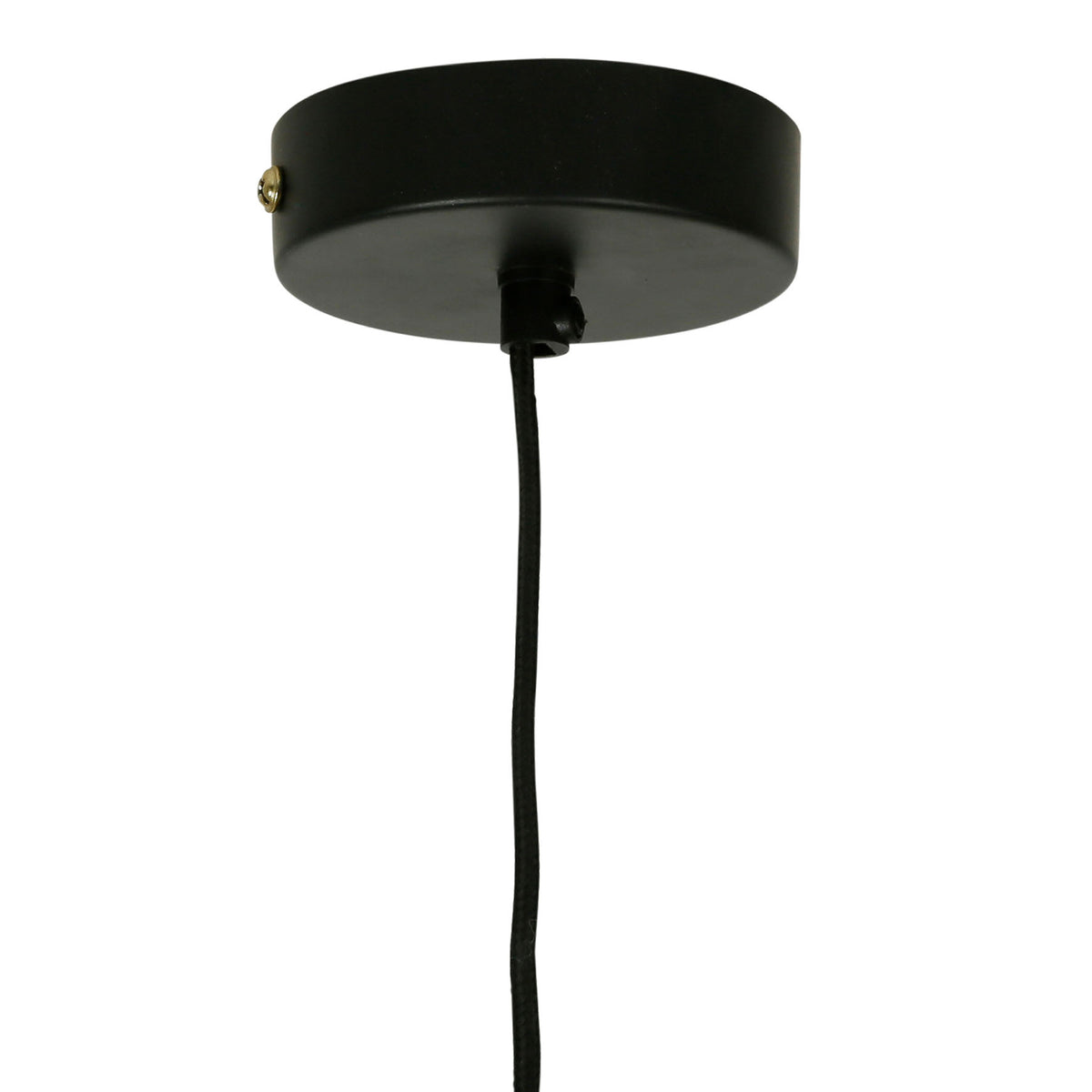 Ceiling Lamp Atelier Black D25X14Cm-E27 Mango Wood — The Hampton Home Shop