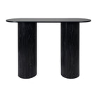 Console Saori Black 114.5X40Xh81Cm Mdf — The Hampton Home Shop