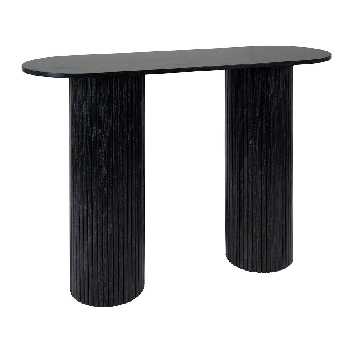 Console Saori Black 114.5X40Xh81Cm Mdf — The Hampton Home Shop