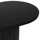 Console Saori Black 114.5X40Xh81Cm Mdf — The Hampton Home Shop