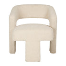 Armchair Klosen Ivory 70X70Xh77 Polyester+Acrylic — The Hampton Home Shop