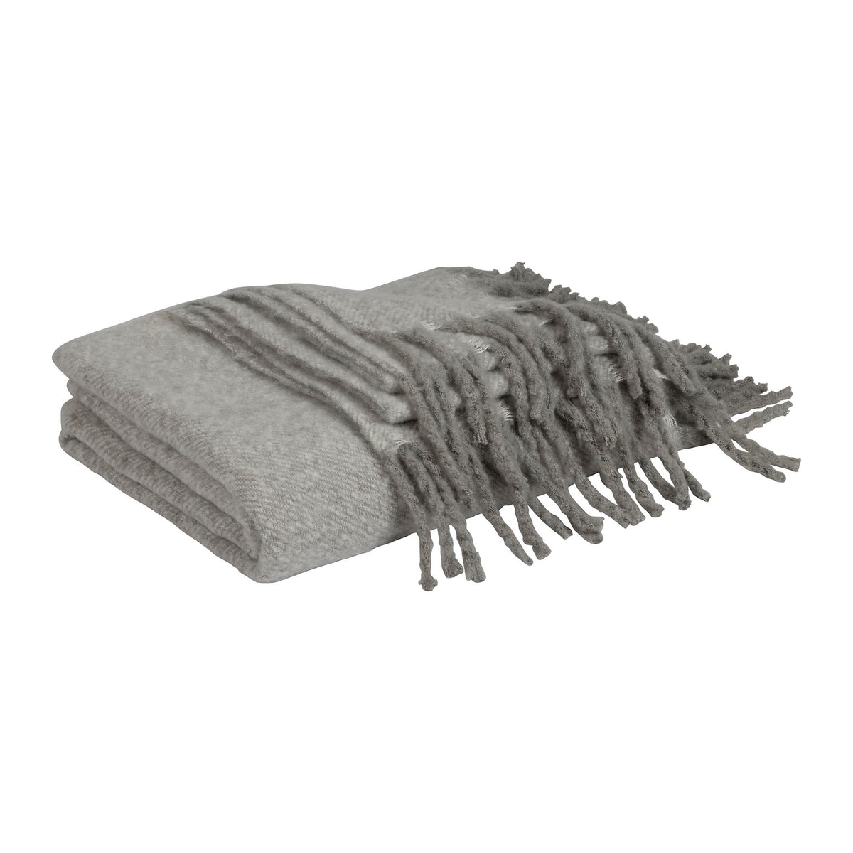 Plaid Klosen Grey 170X130Cm Polyester — The Hampton Home Shop
