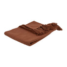 Plaid Allegra Terracotta 170X130Cm Cotton — The Hampton Home Shop