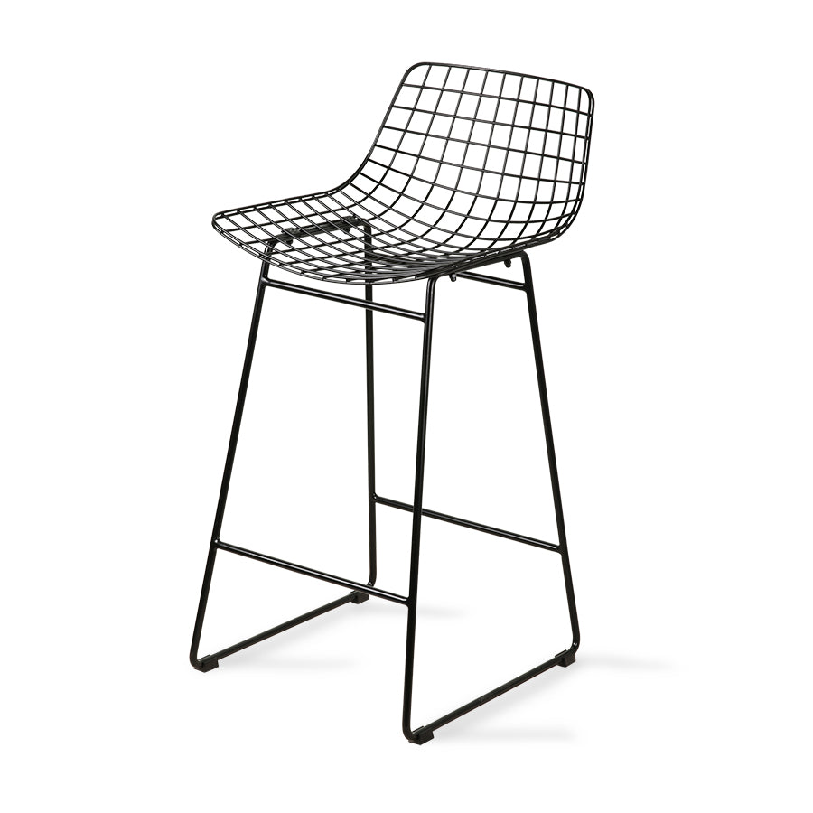 Wire Bar Stool Black — The Hampton Home Shop