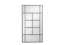 Miror "Lodge" - Dimension : 158x88x2cm- Matter : métal- Finition : brossé — The Hampton Home Shop