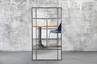 Miror "Lodge" - Dimension : 158x88x2cm- Matter : métal- Finition : brossé — The Hampton Home Shop
